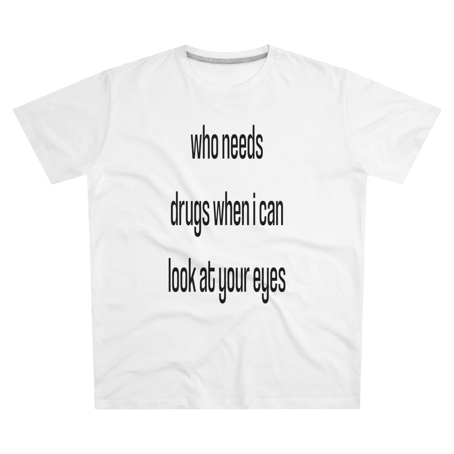 tee "who needs..."