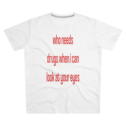 tee "who needs..."